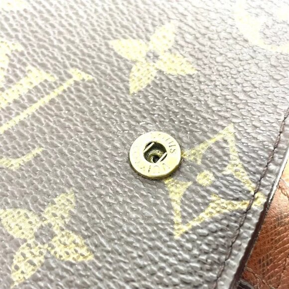 LOUIS VUITTON Monogram AgendaPM Notebook cover MonogramCanvas Brown - Picture 10 of 14